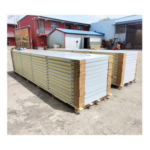 แผ่นฉนวนสำเร็จรูป PU <span class=keywords><strong>โฟม</strong></span> 40 มม. สำหรับห้องคลีนรูม ห้องเย็น โกดังเก็บสินค้า อาคาร ฉนวนกันความร้อนภายนอก - Product Image 4