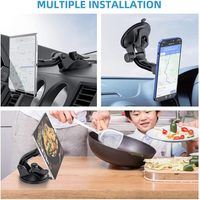 Support de tablette magnétique pour tableau de bord de camion et de bus, support de tablette pour voiture pour tablettes de 4,7 à 13 pouces