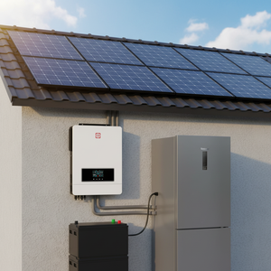 Sistema Solar Híbrido de 10KW para Uso Doméstico, 48V, Conexión a Red/Fuera de Red, MPPT MAX-10.2KW, Inversor VICTOR MAX 8.2/10.2kW, Admite Cambio de 3 Modos - Product Image 4