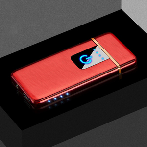 Đèn khò điện tử kim loại nhỏ gọn, sạc <span class=keywords><strong>USB</strong></span>, màn hình cảm ứng, thiết kế hiện đại, in logo tùy chỉnh, năm <span class=keywords><strong>2025</strong></span> - Product Image 6