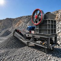 Concasseur à mâchoires PE 250*400 pour l'exploitation minière en carrière, usine de concassage de roches dures et de gravier, capacité de concassage de gravier 20 tonnes/heure