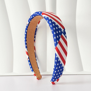 Diademas con la Bandera Estadounidense al por Mayor, Accesorio para el Cabello del 4 <span class=keywords><strong>de</strong></span> Julio, Día <span class=keywords><strong>de</strong></span> la Independencia, Diademas Patrióticas con Estrellas y Rayas para Regalos - Product Image 6