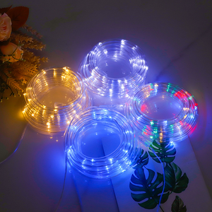 Guirlandes lumineuses <span class=keywords><strong>LED</strong></span> solaires à piles, 33 pieds, 66 pieds, 100 pieds, 160 pieds, pour mariage en plein air, fête, patio - Product Image 3