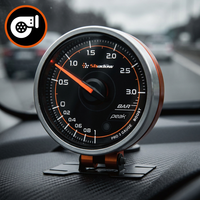 PRO3 3.0BAR BOOST GAUGE with LED Backlight & Waterproof Sensor 12V 52mm/60mm 1-Year Warranty for Sample Orders