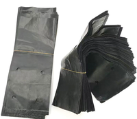 Tas bibit pembibitan plastik hitam luar ruangan kualitas tinggi pot akar tanah tanaman poli kantung benih