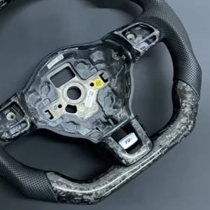 Caliente para Volkswagen Polo <span class=keywords><strong>Golf</strong></span> 6 <span class=keywords><strong>GTI</strong></span> R CC MK7 Mk6 modelo <span class=keywords><strong>antiguo</strong></span> actualización forjado fibra de carbono volante de coche - Product Image 5