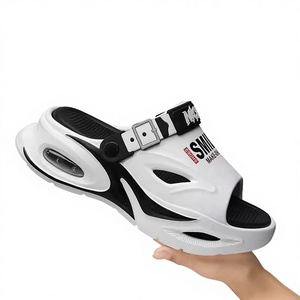 Sandales de plage pour hommes, sportives, souples, élastiques, en EVA pour un confort amortissant, légères, résistantes à l'usure, faciles à enfiler, confortables, respirantes, pour les sports de plein <span class=keywords><strong>air</strong></span> - Product Image 1