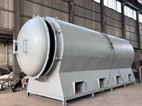 Four de carbonisation avancé sans fumée pour biochar, machine de fabrication de charbon de bois à flux d'air, machine de production de charbon de bois dur