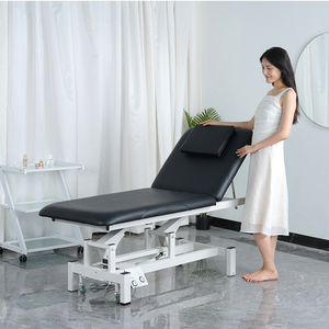Conjunto de muebles para salón de belleza, cama de masaje de <span class=keywords><strong>fisioterapia</strong></span>, mesa de masaje eléctrica usada, sofá de examen gynae - Product Image 1
