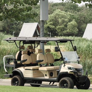 Bak Hải Quan Sang Trọng 6 Chỗ Ngồi Off Road Xe Golf Điện Tham Quan Câu Lạc Bộ Xe 72V Lithium Pin Golf <span class=keywords><strong>Buggy</strong></span> - Product Image 6