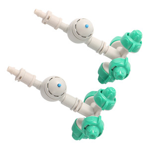 <span class=keywords><strong>Kit</strong></span> <span class=keywords><strong>de</strong></span> Boquillas <span class=keywords><strong>de</strong></span> Nebulización <span class=keywords><strong>de</strong></span> 4 Vías con Conector Anti-goteo, <span class=keywords><strong>Riego</strong></span> <span class=keywords><strong>de</strong></span> Jardín, Invernadero, Humidificación, Boquilla <span class=keywords><strong>de</strong></span> Enfriamiento - Product Image 4