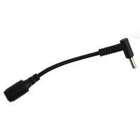 Câble adaptateur convertisseur de chargeur d'alimentation CC 7,4 mm à 4,5 mm pour HP Dell, embouts bleus