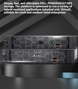 เซิร์ฟเวอร์จัดเก็บข้อมูล Dell ME5012 SCS SAS Port SAN Data Expansion Scv320 ขนาด 2U - Product Image 3