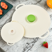 2025 Produit de vente chaud Couvercle en silicone réutilisable, anti-déversement, ustensiles de cuisine, de qualité alimentaire, pour tasses, bols, assiettes, casseroles