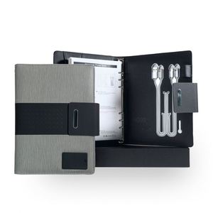 Libreta Multifuncional A5 2026 de Tela con Hojas Sueltas y Banco de Energía Integrado, 100 Hojas, Color Personalizado, Regalo Empresarial para Oficina - Product Image 1