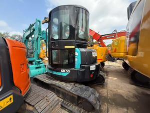 Japón usado KOBELCO SK55SR2 5.5TON de excavadoras en buenas condiciones Precio bajo Segunda mano Alta calidad Buen estado en stock - Product Image 2