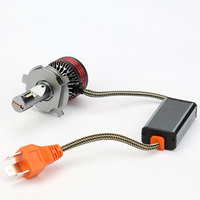 Ampoule de phare LED laser BRAD M8-Pro 12000 LM H4 60W 6000K Cuivre 880 9005 H11 Éclairage automobile Universel Rétrofit/Amélioration 9-36V