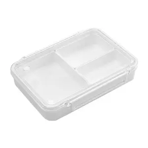 Portable Kitchen Manufacturer Wholesale Plastic Leakproof Food Containers With Division