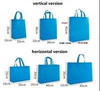 Sac fourre-tout écologique en tissu non tissé, réutilisable, biodégradable, de bonne qualité, avec logo personnalisé, vente chaude