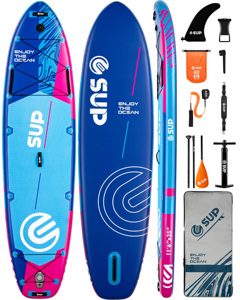 <span class=keywords><strong>Tabla</strong></span> de Paddle Surf Inflable E SUP con Tecnología Drop Stitch - Ideal para Principiantes, <span class=keywords><strong>Tabla</strong></span> de Surf Multiusos para Jugar en el Agua - Product Image 5