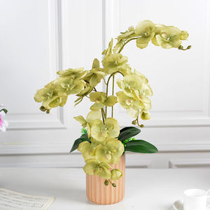 Phalaenopsis Orchid <b>Artificial</b> Flower 8 <b>Stem</b> Soft Silk High Simulation Home Decor Wedding Decoration - Product Image 4