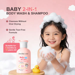 Champú para el cabello para niños, gel de lavado corporal, limpieza nutritiva, cuidado del bebé, lavado corporal y champú - Product Image 2