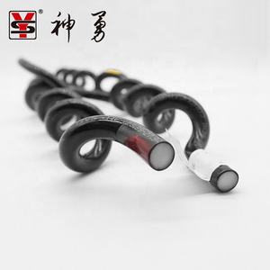 Attache semi-conductrice en PVC réutilisable, thermosensible, noire, 550 mm x 12 mm, pour applications électriques - Product Image 2