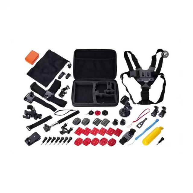 Action Camera Accessories Kit for 13/12/11/10-Plastic Waterproof Shockproof Durable Outdoor Sports Camera Mount