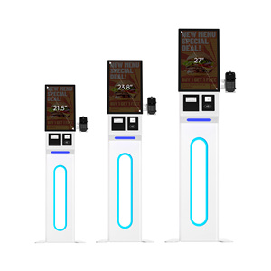 New Arrival Self Order Touch Screen Display <b>with</b> Pos Payment <b>Printer</b> <b>Scanner</b> Machine Ordering Kiosks Stand kiosque de commande - Product Image 5