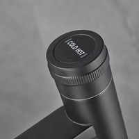 Keran Bak Mandi Mewah Model Berdiri Bebas, Set Keran Mixer Mandi & Shower dengan Semprotan Genggam untuk Proyek Villa & Hotel