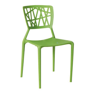 เก้าอี้พลาสติกสำหรับสวนแบบขายส่งจากเม็กซิโก เก้าอี้ร้านอาหารแบบมีพนักพิงโปร่ง เก้าอี้คาเฟ่แบบซ้อนได้ เก้าอี้พลาสติกสำหรับรับประทานอาหาร - Product Image 2