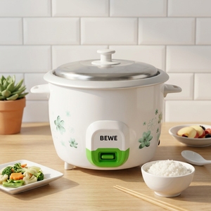 Autocuiseur de riz automatique 700W 1.8L à revêtement antiadhésif, cuisson rapide pour la cuisine, contrôle mécanique du minuterie, précision optimale, directement de l'usine - Product Image 4