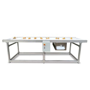 Fabricant de convoyeurs à bande alimentaire, convoyeur à bande plate de qualité alimentaire blanc pour la production en ligne d'assemblage - Product Image 3