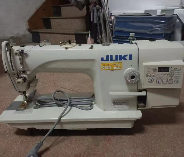 High speed original japanese made used jukis DDL-8700B-7 single needle computer lockstitch sewing machine low price wholesale