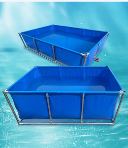 Estanque Plegable de PVC Reforzado Premium: Solución Portátil y Resistente para Acuicultura y Piscinas de Carreras - Product Image 2