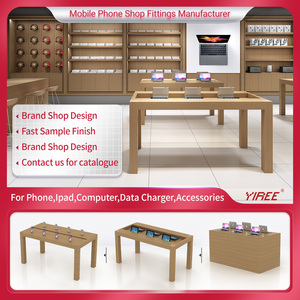 Thương hiệu 3C cửa hàng đồ đạc sắt tùy chỉnh giá instore sạc Phụ kiện điện thoại di động cửa hàng hiển thị cho cáp - Product Image 6