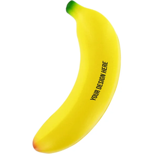 Pelota Antiestrés de Espuma con Forma de Plátano, Personalizada con Logotipo, Juguete Relajante Promocional - Product Image 2