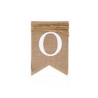 Bébé premier anniversaire chaise bannière toile de jute une guirlande garçon fille un an fête d'anniversaire décoration faveurs Photo accessoires fournitures
