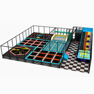 Aire de jeux commerciale pour enfants, équipement de terrain de jeux intérieur pour centre commercial avec parc de trampolines pour maisonnette de jeu pour tout-petits - Product Image 5