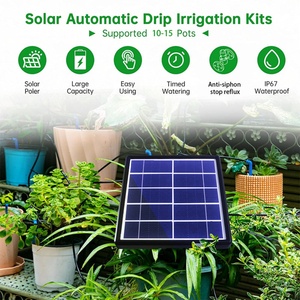 High Quality Indoor Garden Solar Energy <b>Irrigation</b> Automatic Plant Watering System Self Watering Timer Device - Product Image 1