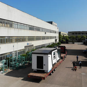 Glacier Tiny Houses Remolque Diseño moderno Edificio de jardín Casa pequeña al aire libre sobre ruedas Cabina de cápsula espacial - Product Image 6