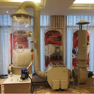 Cyclone Hybrid Spray Mist Tower Motor Sistema de purificación de gases residuales industriales 99.9% Eficiencia Certificado CE - Product Image 3