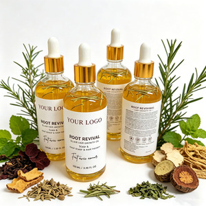 Aceite de Romero y Menta de 100 ml para el Crecimiento del Cabello, Marca Privada, Cuidado del Cuero Cabelludo Seco, Tratamiento Estimulante para la Salud - Product Image 6