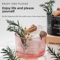 Diffuseur d'huiles essentielles en pierre de cristal sans flamme pour la décoration de la maison et de la chambre à coucher avec parfum aromatique
