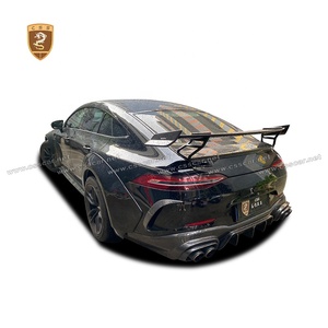 Kit carrosserie Bra-Rocket900 Widebody pour Mercedes Benz <span class=keywords><strong>AMG</strong></span> GT GT50 GT53 GT63 GT43 2019+ - Pare-chocs avant, grilles, diffuseur arrière - Product Image 6