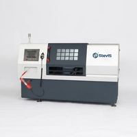 Machine à chanfreiner à double tête SteviS entièrement fermée, sécurité CE, contrôle PLC, réglage automatique des outils, 30 pièces/min, haute vitesse, 380V