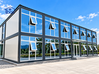 Module de logement préfabriqué en conteneur pour dortoir temporaire du personnel, unité de construction pour bureau de chantier