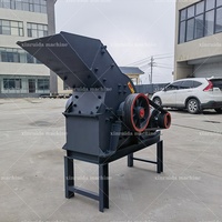 Concasseur de roche à marteaux haute efficacité pour carrière, broyeur fin à marteaux pour minerai d'or, machine à fabriquer du sable à marteaux pour granit