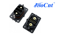 2+10 Stapeladapter 100A-200A 600V Hochstrom Langlebig Multifunktional Wasserdicht Energiespeicher Lithium Kupfer Stecker/Buchse