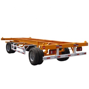Remorque de châssis de conteneur d'utilisation de remorque complète de type squelette de 10 tonnes à <span class=keywords><strong>vendre</strong></span> - Product Image 1